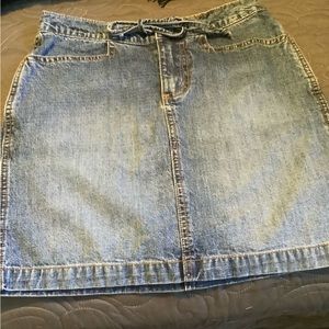 Tyte ladies denim mini skirt, size 0
